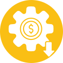 Cost efficiency icon
