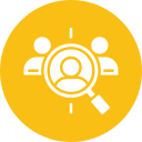 Customer-centric solutions icon